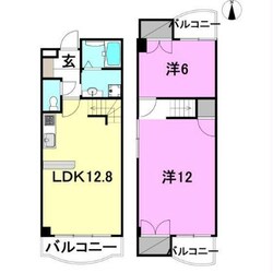 長月の物件間取画像